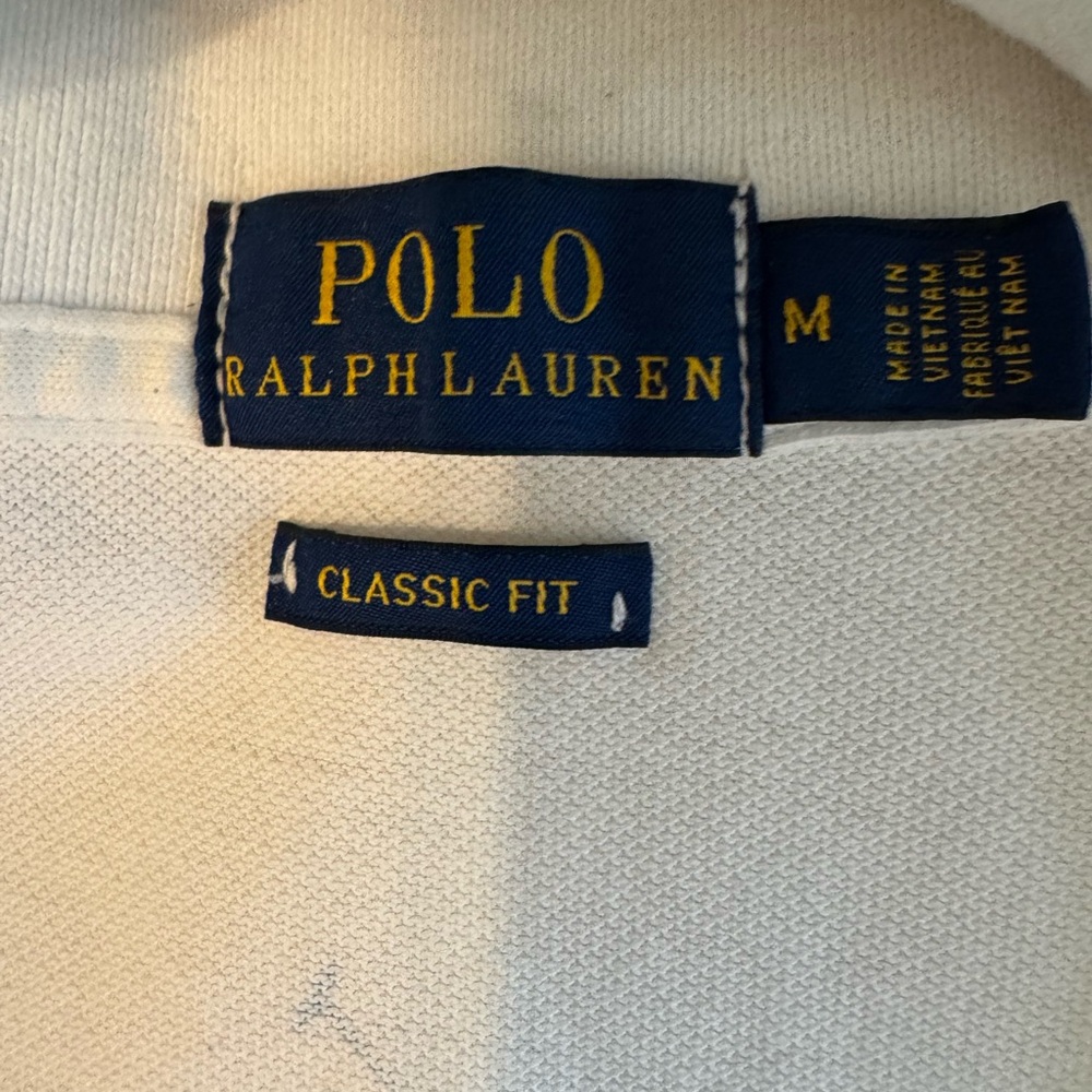 Ralph Lauren Kids White Polo Bear Player Shirt - Picture 2 of 4